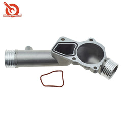 Aluminum Coolant Thermostat Housing Cover For 1997 1998 BMW 528i E39 11531740478 6B93BC-57