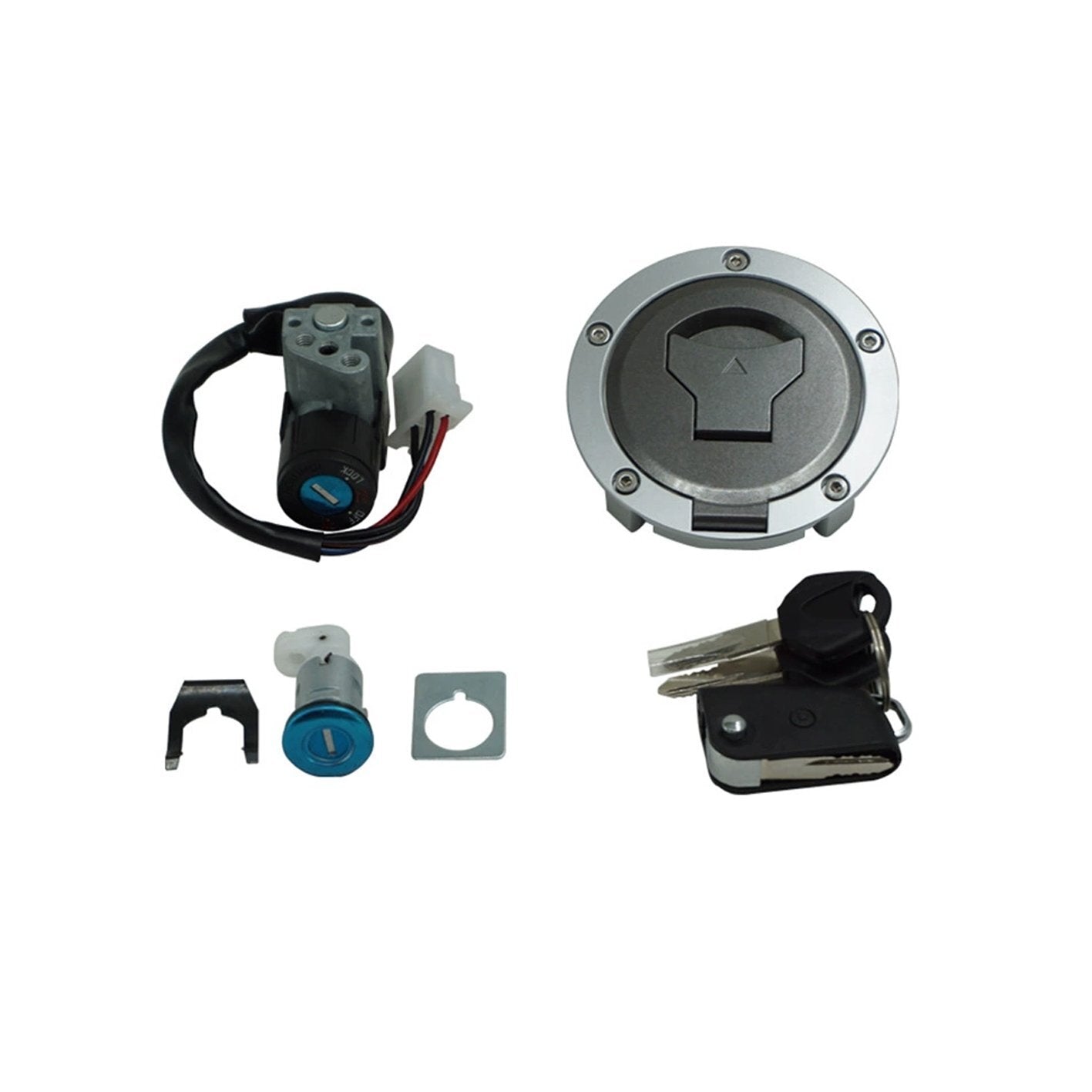 Ignition Switch Fuel Gas Cap Set for Honda Rebel 300 CMX300 2016 2017 2018 2019 6B93BC-57