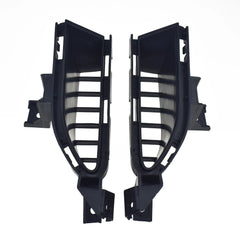 Pair LH RH Front Bumper Outer Grille for 2021 2022 2023 Nissan Rogue 622566RR0A 6B93BC-57