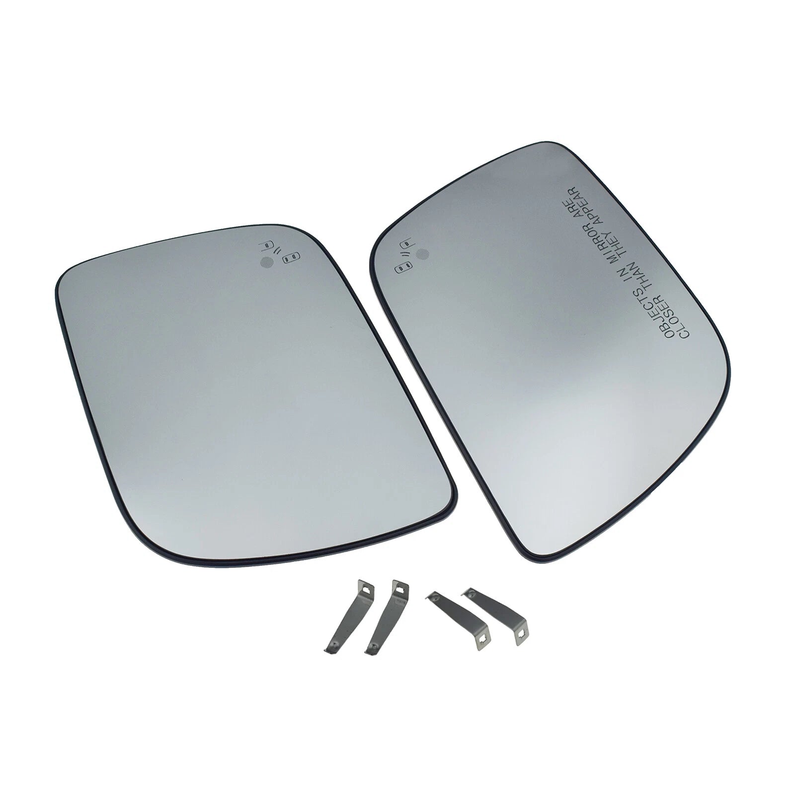 LH & RH Rearview Mirror Glass Heated w/Blind Spot for 2011-2019 Ford Explorer 6B93BC-57