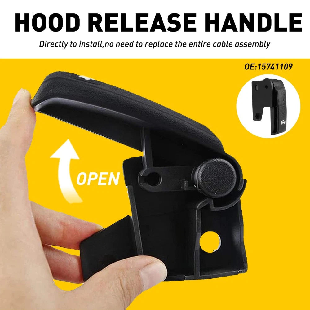 Interior Hood Latch Release Pull Handle for Chevrolet Silverado 1500 2500 3500 A 6B93BC-57