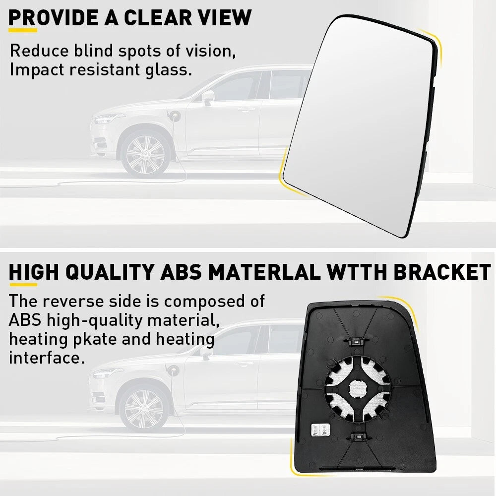 Mirror Glass Upper Driver Side Left LH for Ford Transit Van 150 250 350 6B93BC-57