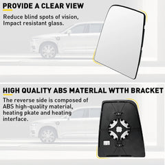 Mirror Glass Upper Driver Side Left LH for Ford Transit Van 150 250 350 6B93BC-57