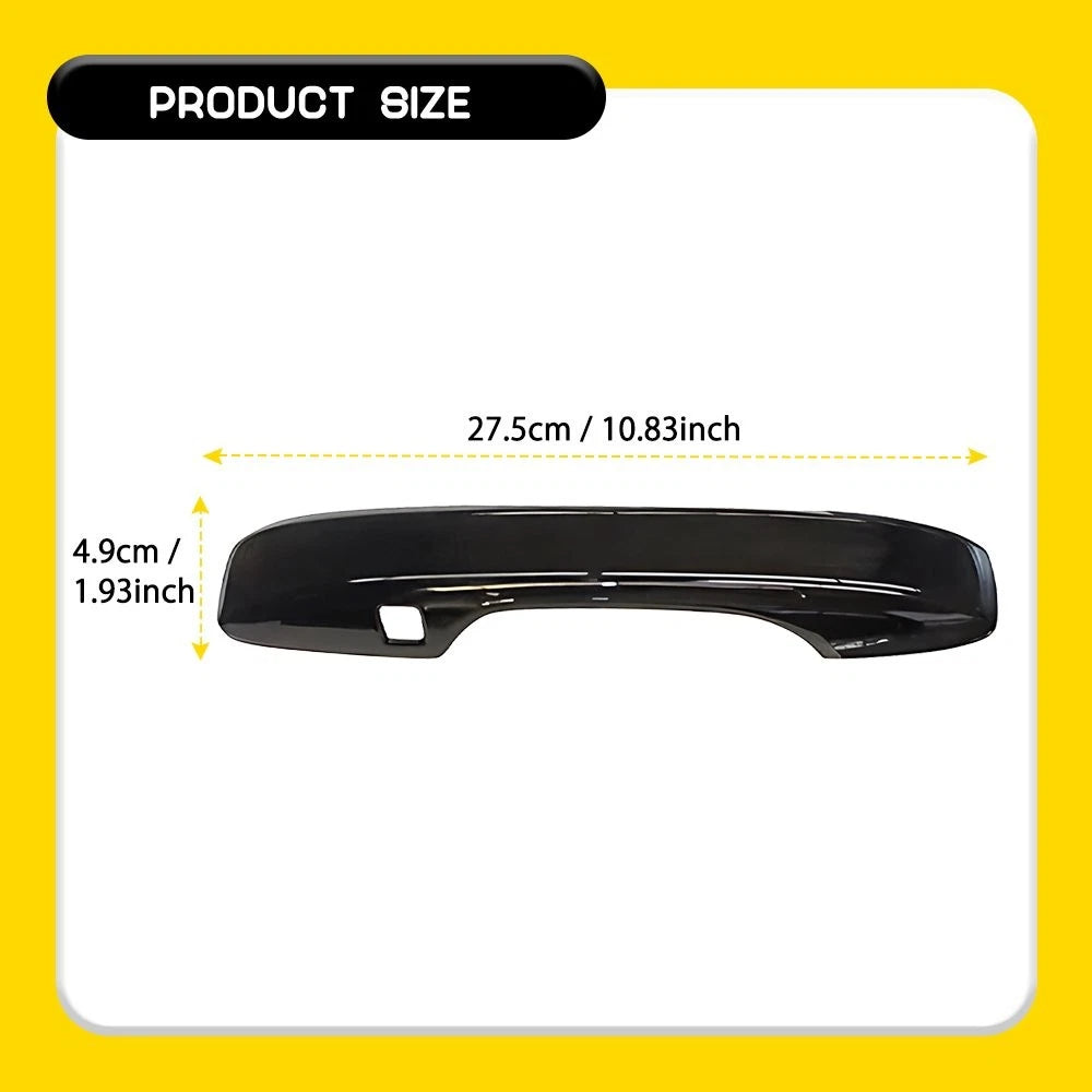 4 Gloss Black Door Handle Decor Cover Caps Trim For Honda Civic 11th Gen 22-25 A 6B93BC-57
