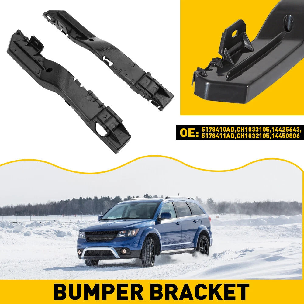 Front Driver Passenger Side Bumper Fender Bracket For 2009-2020 Dodge Journey 6B93BC-57