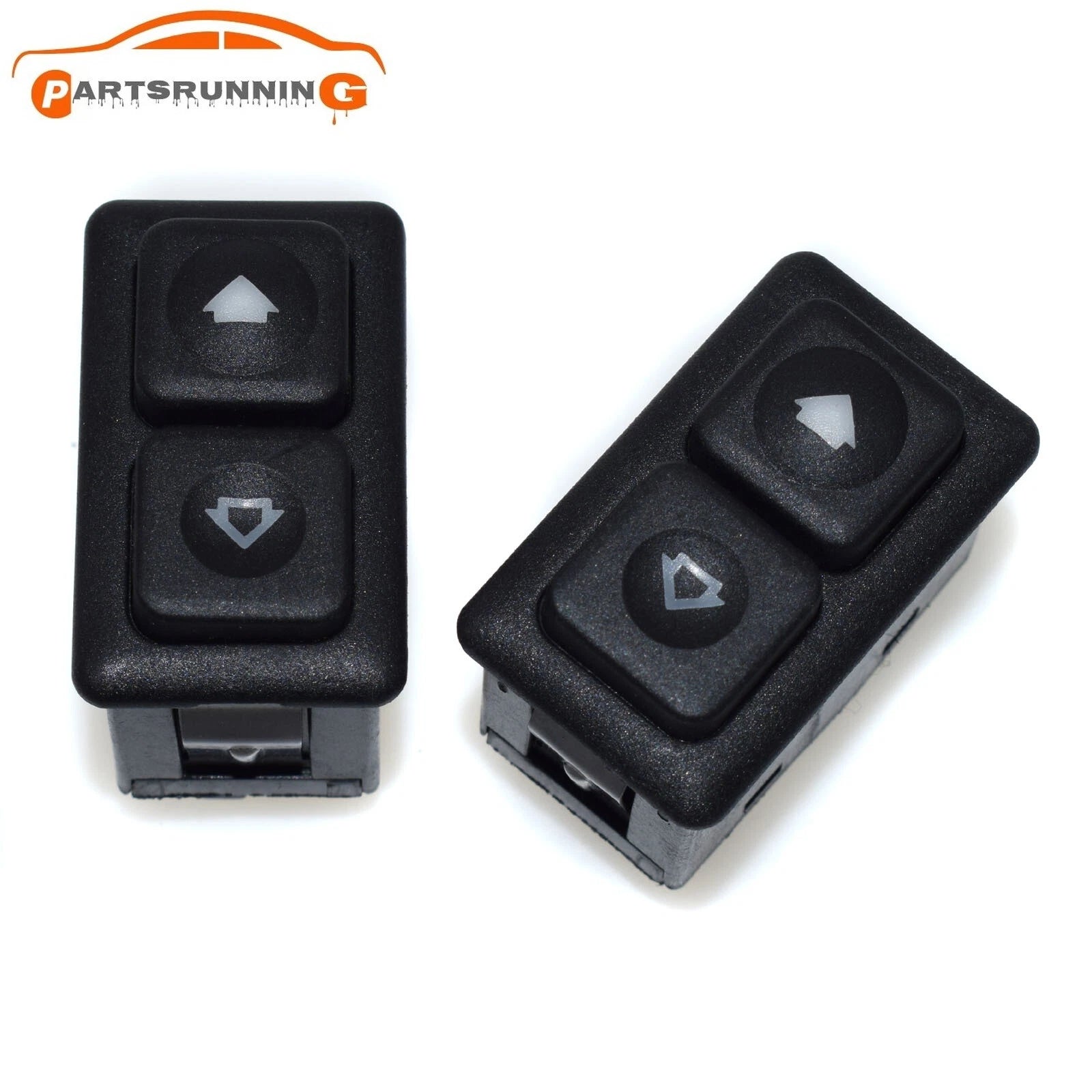 2 PCS Illuminated Power Window Switch 61311381205 For BMW E23 E24 E28 E30 6B93BC-57