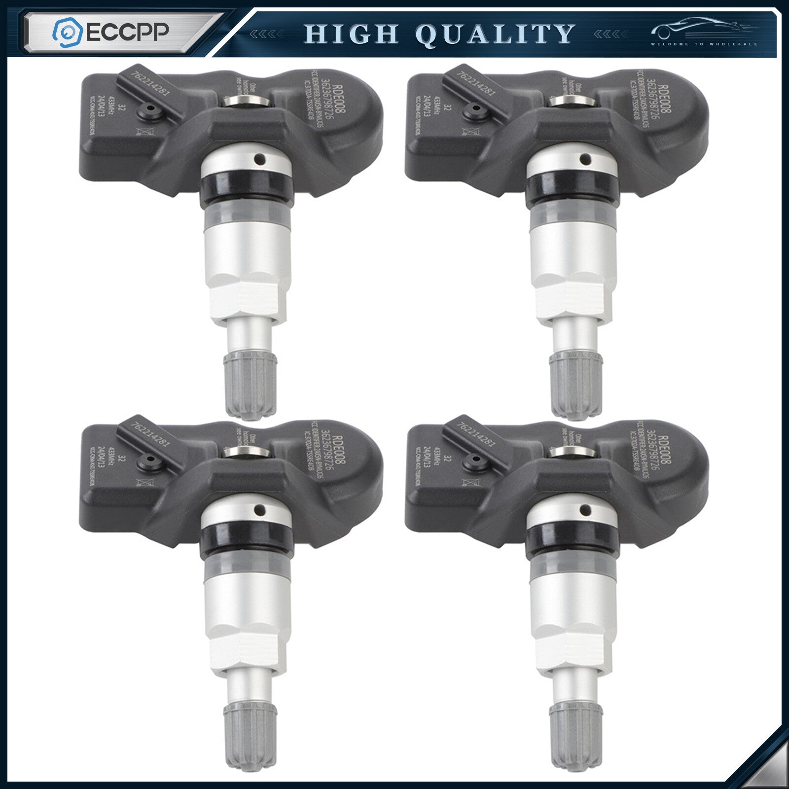 4x Tire Pressure Sensor 36236781847/36236798726 For BMW 328i 335i 528i 550i 750i 6B93BC-57