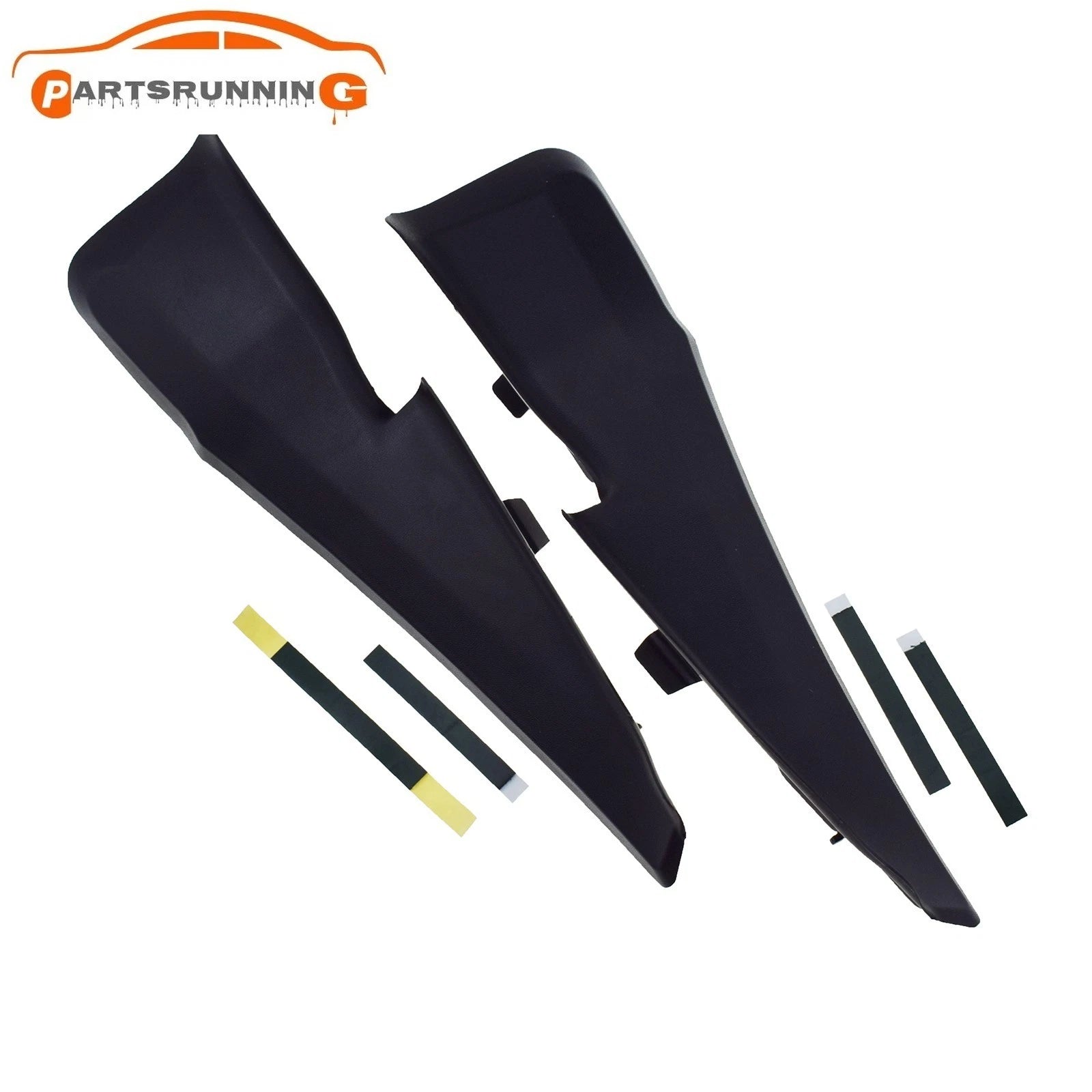 Pair Front Windshield Wiper Side Cowl Trim Cover For Peugeot 208 2008 96748542XT 6B93BC-57