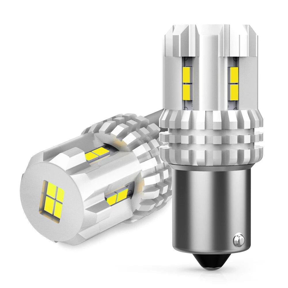 AUXITO 1156 7506 LED Backup Reverse Light Bulbs 6000K Super Bright White Canbus AUXITO