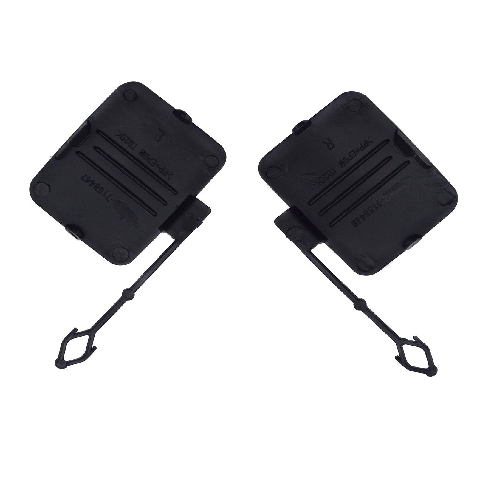 Rear Left Right Bumper Tow Hook Eye Cover for BMW X5 E70 2006-2011 51127158447 6B93BC-57