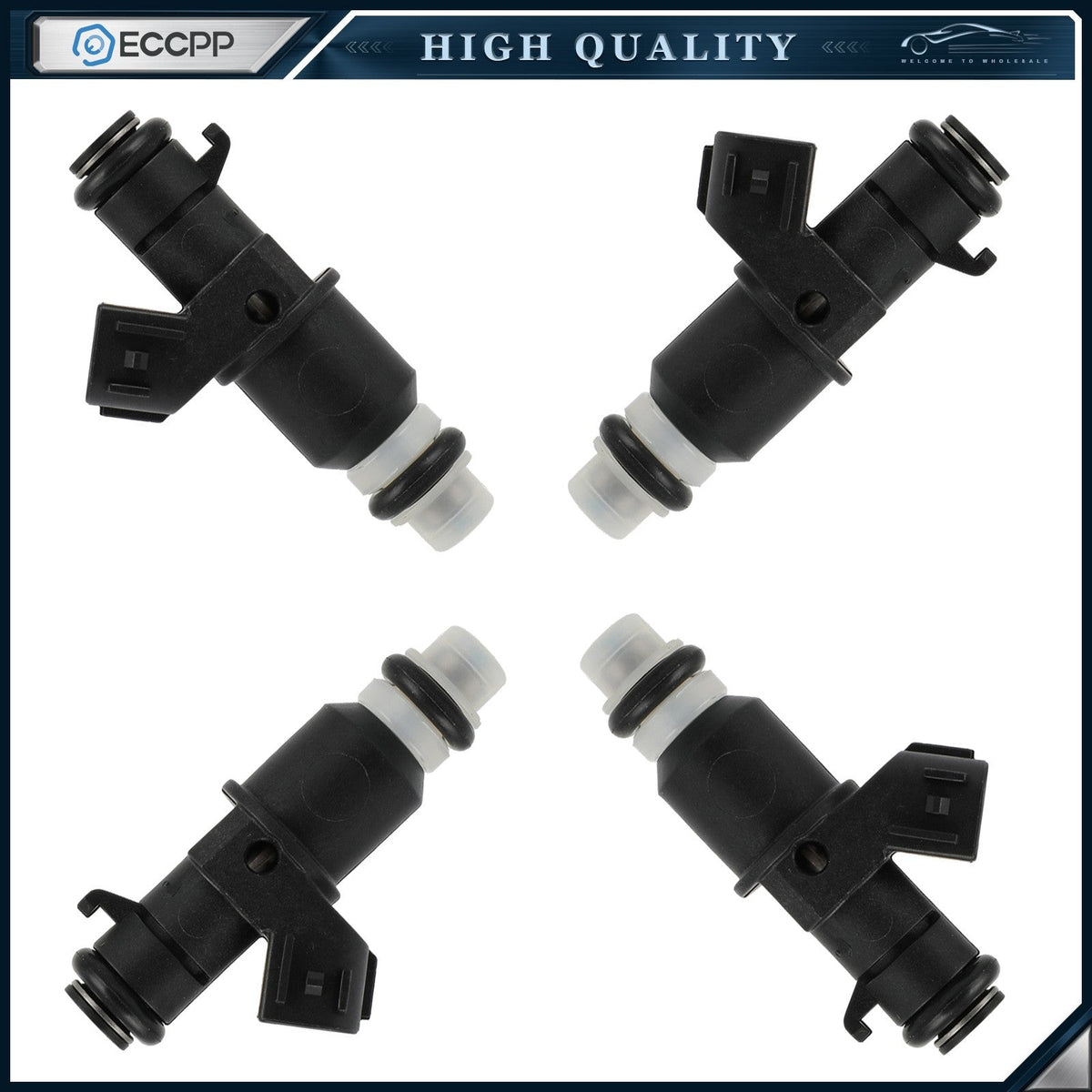 4pcs Fuel Injectors For Honda HR-V 2016 Honda Civic 2012 2013 2014 2015 1.8L 6B93BC-57
