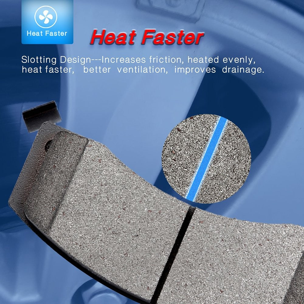 Front Ceramic Brake Pad for Pontiac Firebird Ford Mustang Chevry Camaro Corvette 6B93BC-57