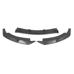 Carbon Look Fits 2011-13 BMW 3-Series E92 E93 Facelift Front Bumper Lip Spoiler 6B93BC-57
