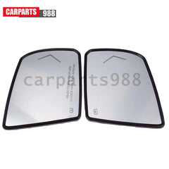 Left Right Heated Mirror Glass For 2008-2017 Toyota Tundra Sequoia 87906-0C032 6B93BC-57