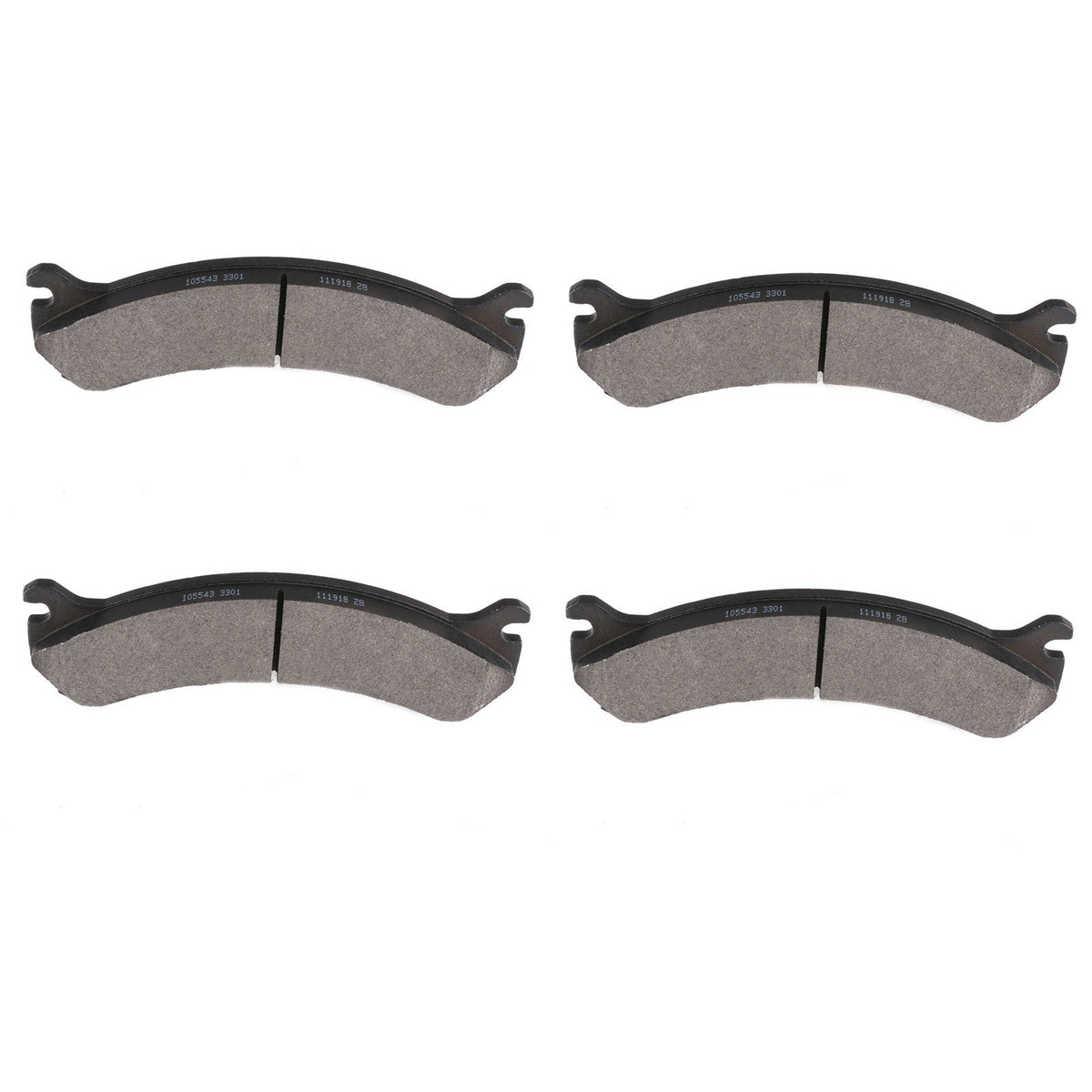 Front Metallic Brake Pads For GMC Sierra 1500 Chevy Silverado Cadillac DeVille 6B93BC-57