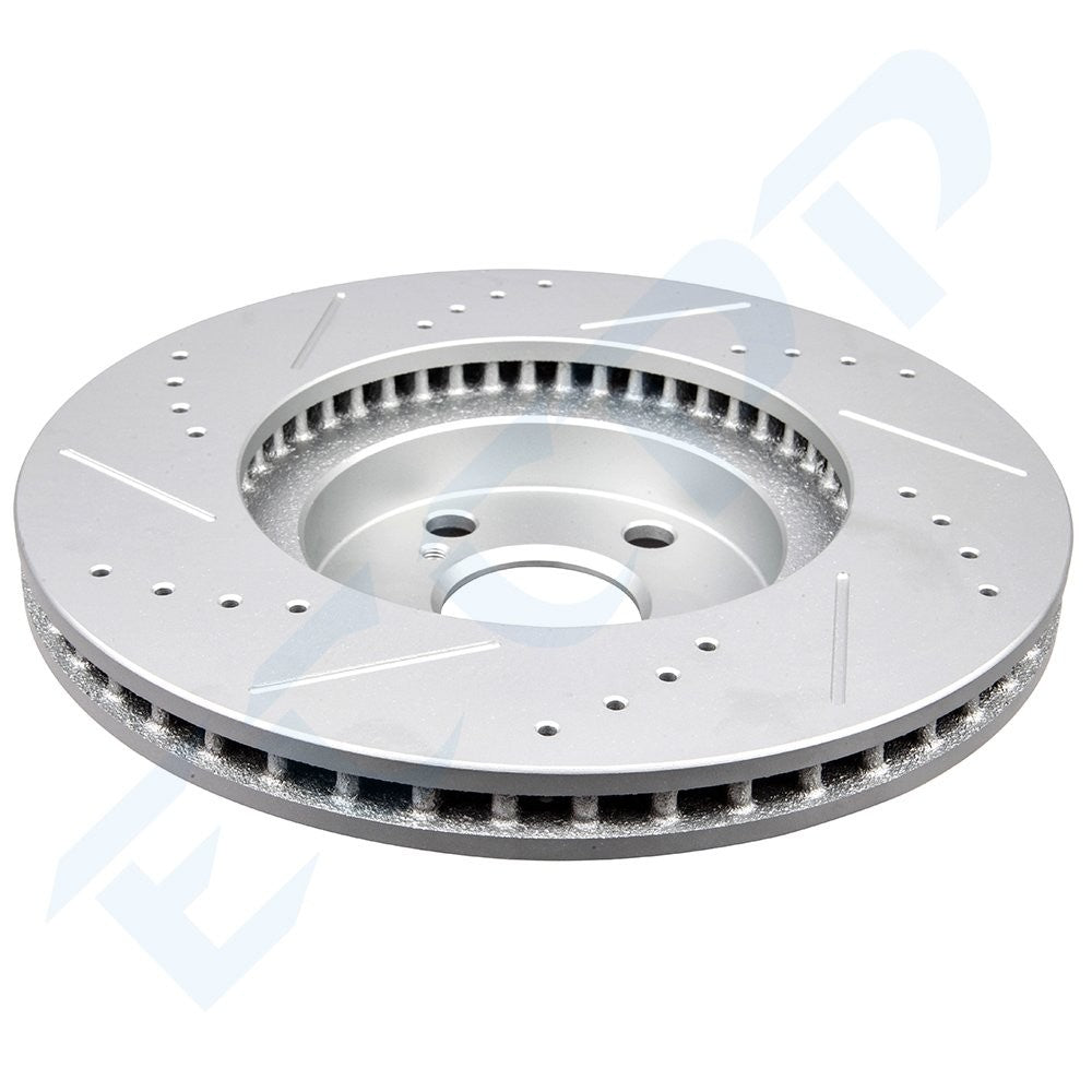Drill &slot Front Brake Rotors For Toyota for Corolla Matrix Pontiac Vibe 1.8 6B93BC-57