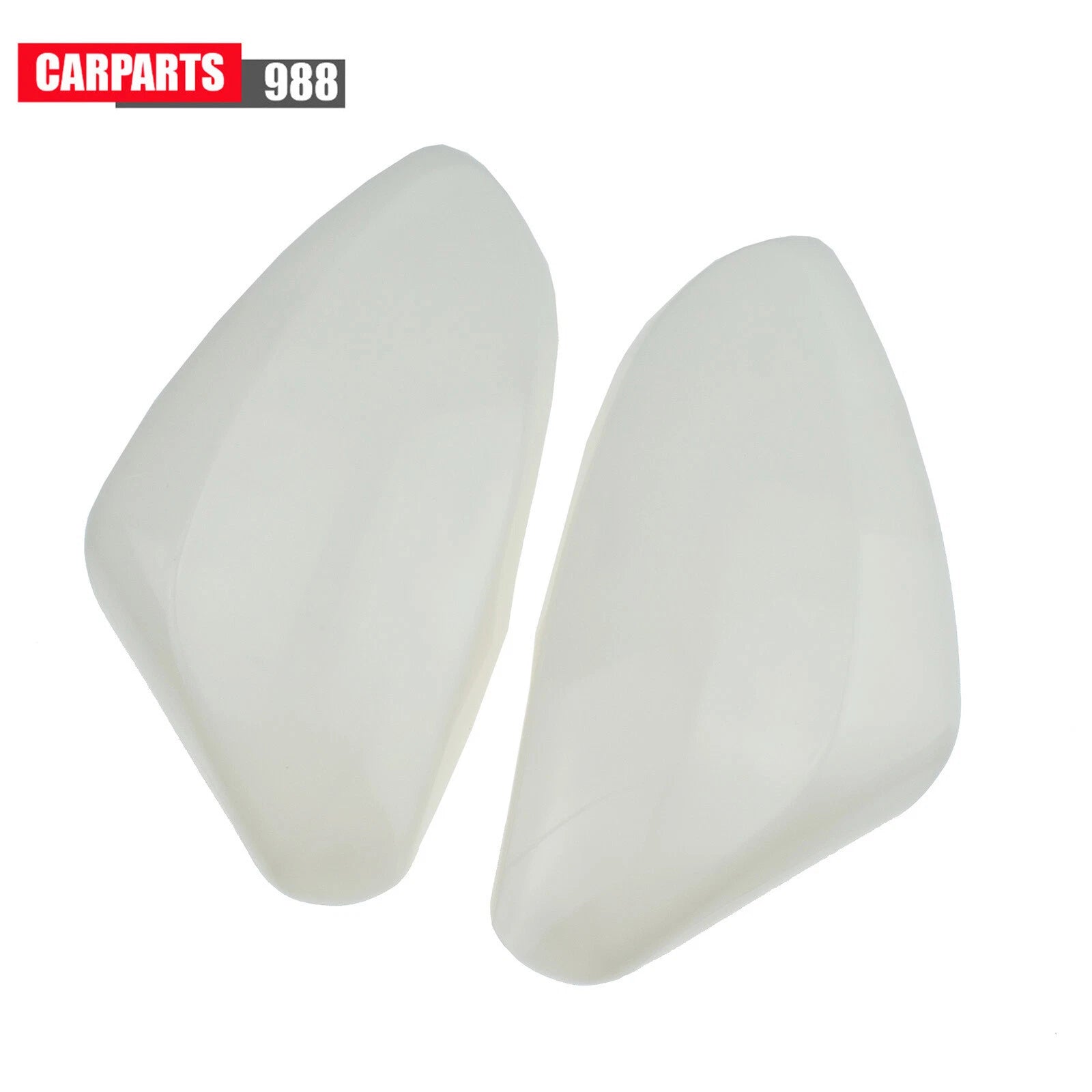 Left Right Mirror Cover Black / White For Hyundai Elantra 876163X000 876263X000 6B93BC-57