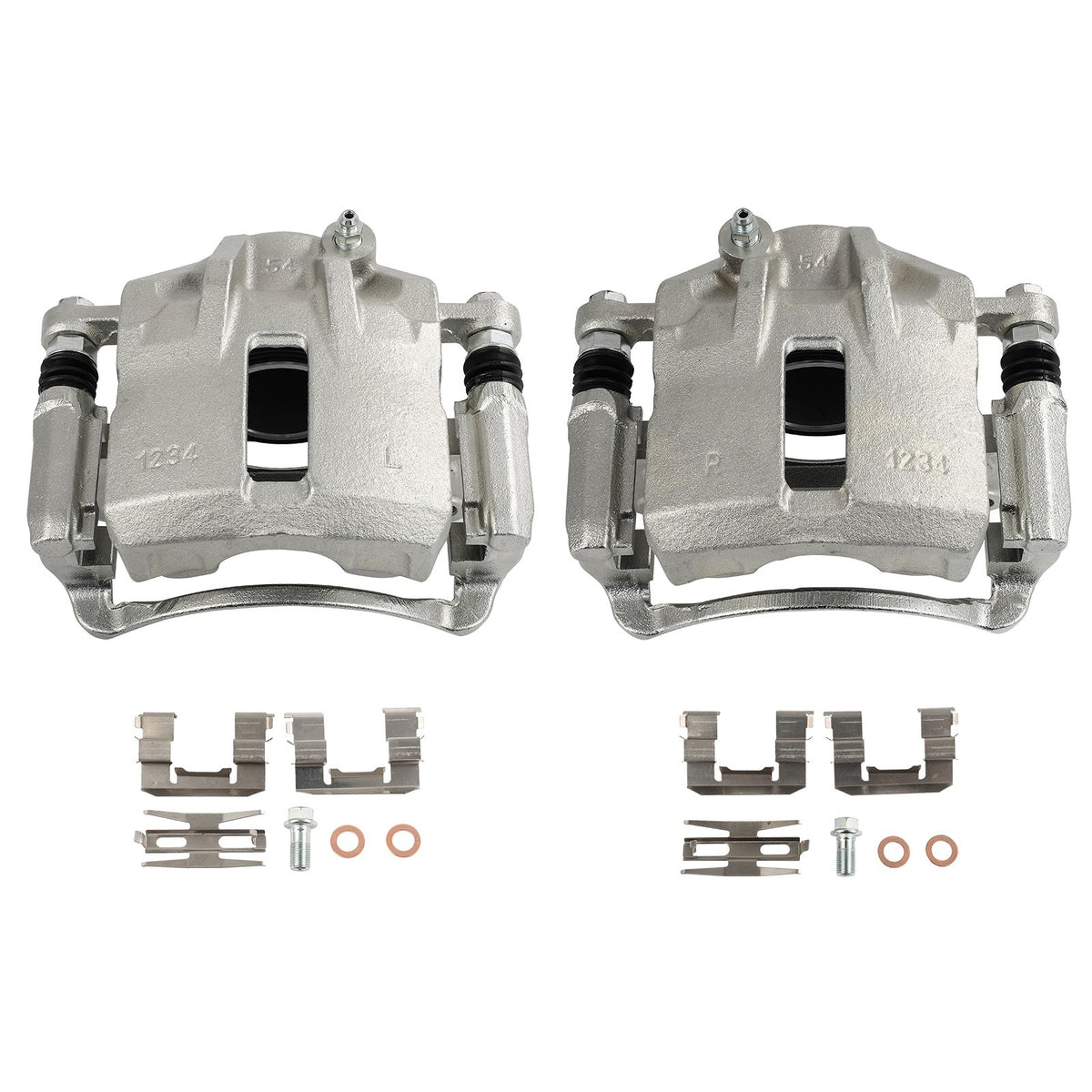 Front Left Right Brake Calipers 2Pcs For 2002-05 Hyundai Elantra 19B2848 19B2849