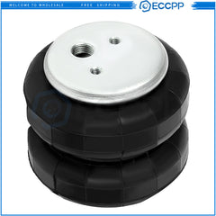 Air Suspension Air Bag 2500lb For Firestone 255C 1/2"NPT 3/8"-16UNC 6B93BC-57