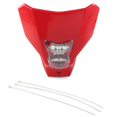 Headlight Projector Red Fairing Replacement For Honda CRF450L CRF450RX 2019 2020