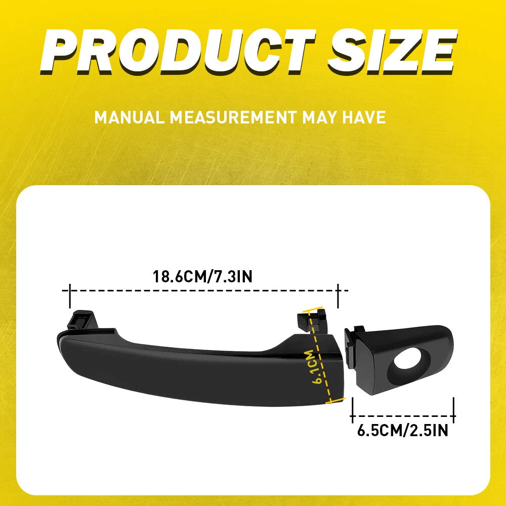 Exterior Door Handle Front Left Driver Side for Chevy Equinox 2005-2012 EOA 6B93BC-57