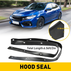 Rubber Hood Seal Gasket Replacement 74146-TBA-A01 Soft For 2016-19 Honda Civic A 6B93BC-57
