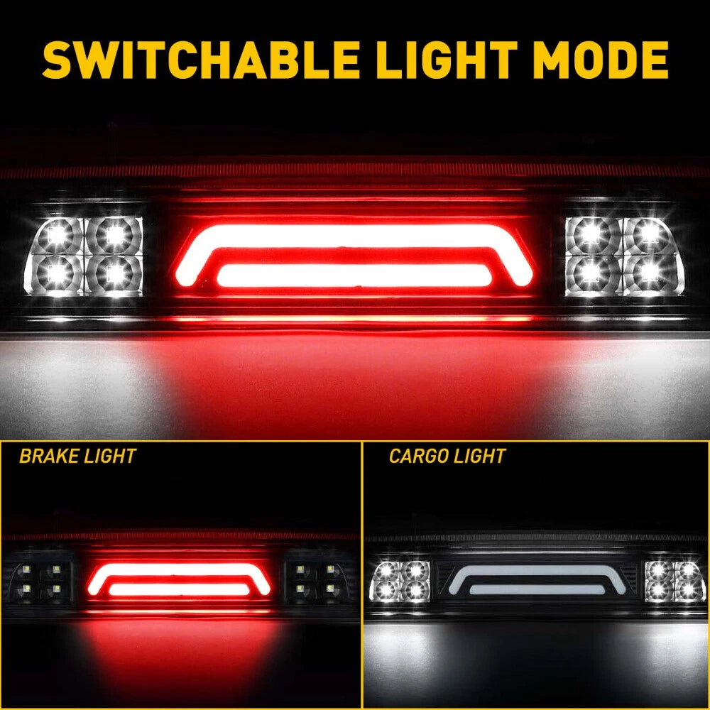 Fits For 2007-2018 Toyota Tundra LED 3rd Third Brake Light Cargo Lamp Rear Tail 6B93BC-57