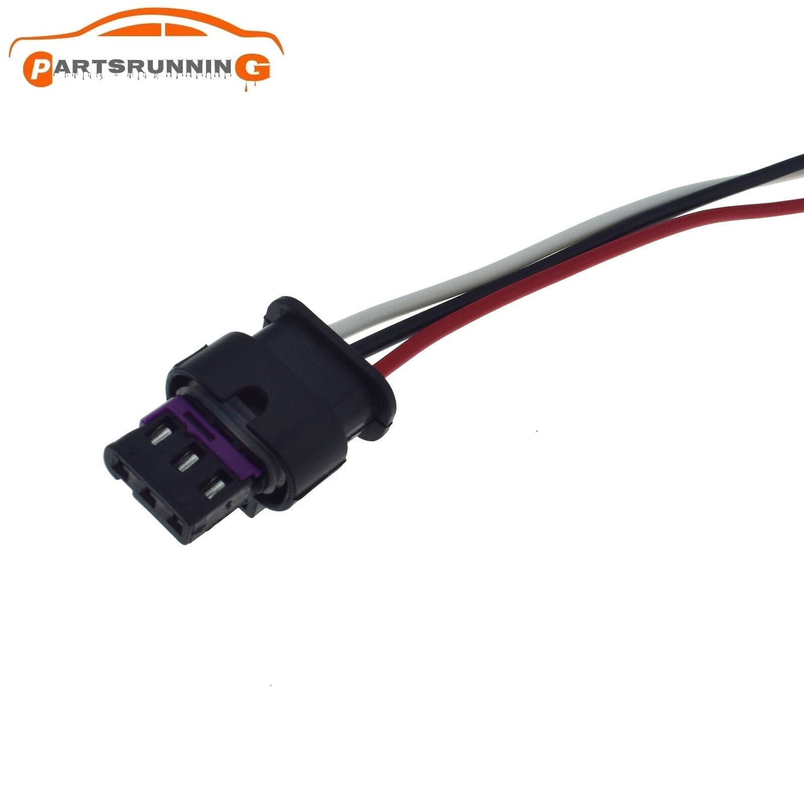 3C0973203 3Pins Flat Housing Connector Plug For VW Seat Audi A3 Q7 Skoda Octa 6B93BC-57