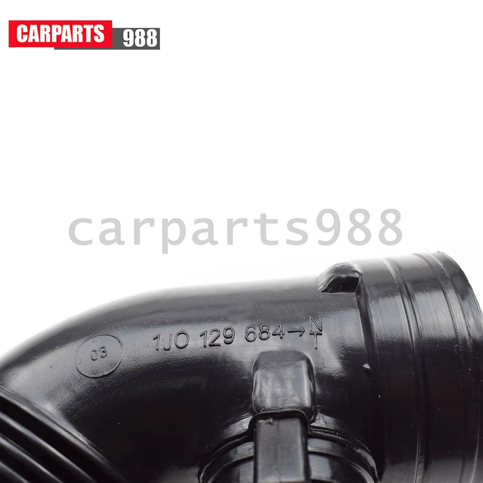 Engine Air Intake Pipe Hose 1J0129684N For VW MK4 Golf Bora Audi A3 Skoda Leon 6B93BC-57