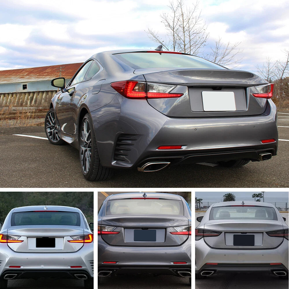 2PCS REAR BUMPER REFLECTOR SET FITS FOR LEXUS 2016-2021 RC300 RC350 LH RH SIDE 6B93BC-57