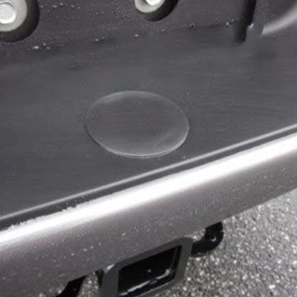 For 2003-2019 Dodge Ram 1500 2500 3500 Rear Tow Bumper Hook Cover Round Black 1X 6B93BC-57