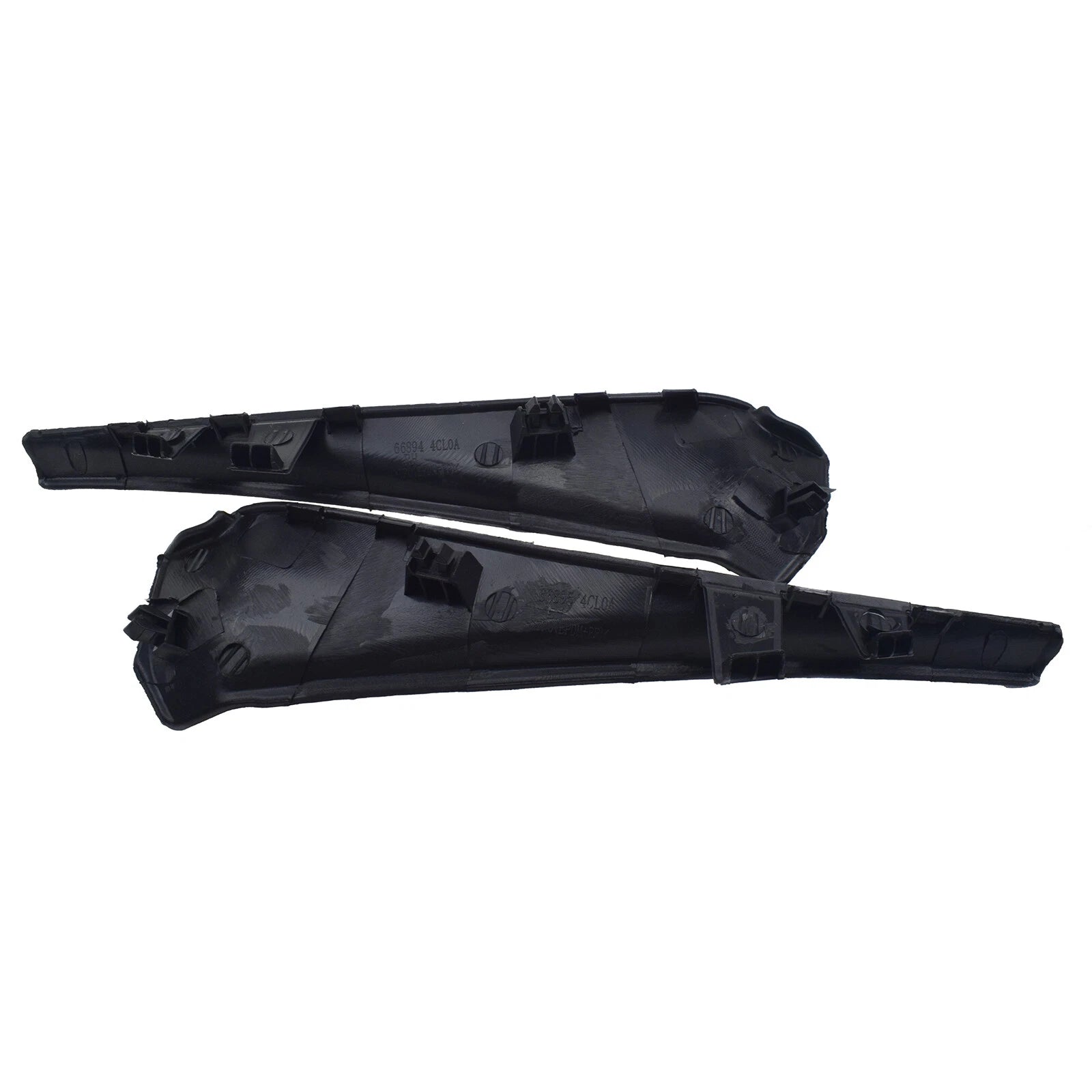 SET Windshield Wiper Cowl Extension Trim For 2014-2020 Nissan Rogue 2.5L 2.0L l4 6B93BC-57