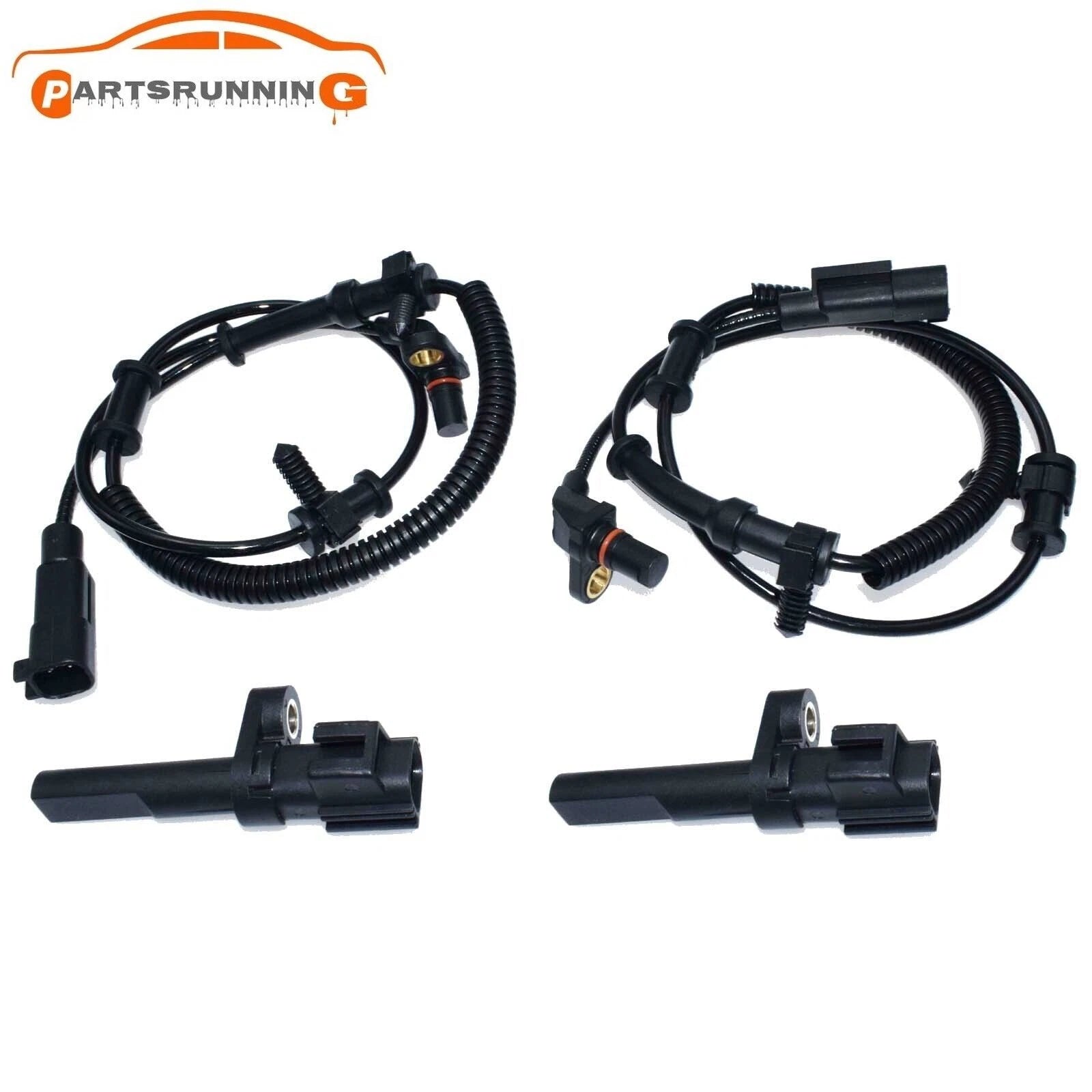 Set 4 ABS Wheel Speed Sensor Front Rear L&R FOR Dodge RAM 1500 PICKUP 2009-2012 6B93BC-57