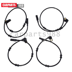 Set of 4 ABS Wheel Speed Sensor Front &Rear LH RH For Mercedes ML320 ML350 ML500 6B93BC-57