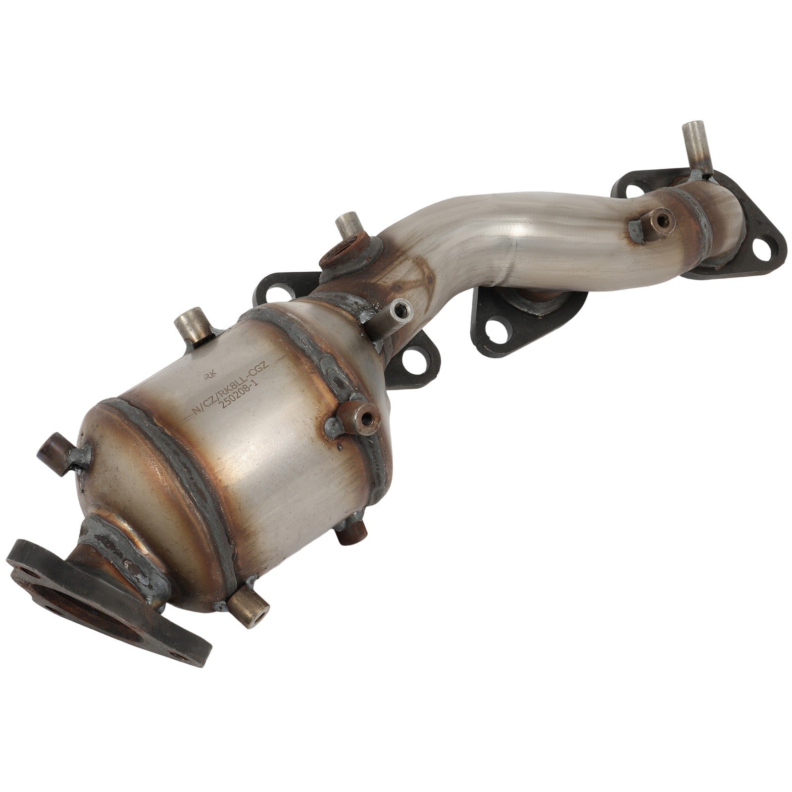 2PCS LH+RH Manifold Catalytic Converter 2002 2003 2004 For Nissan Frontier 3.3L 6B93BC-57
