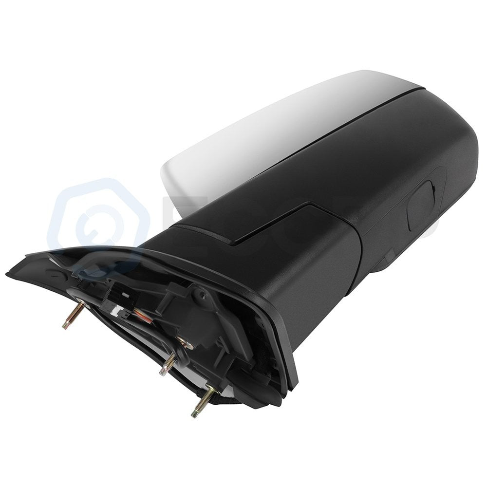 Chrome Power Heated Mirrors for 14-17 Chevy Silverado 1500 Manual Fold 6B93BC-57