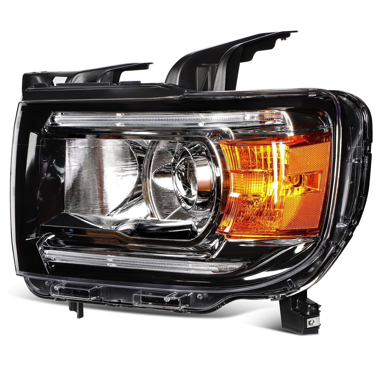 For 2015-2021 2022 GMC Canyon Black Housing Left Side Headlight Assembly KOEEP