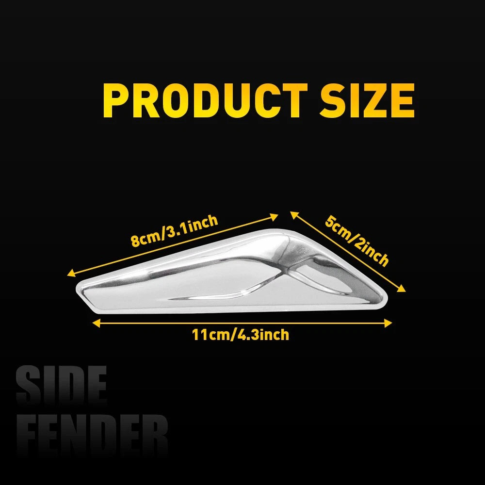 Front Left Fender Side Marker Finisher for BMW X3 X4 F25 F26 15-17 #51117338569 6B93BC-57