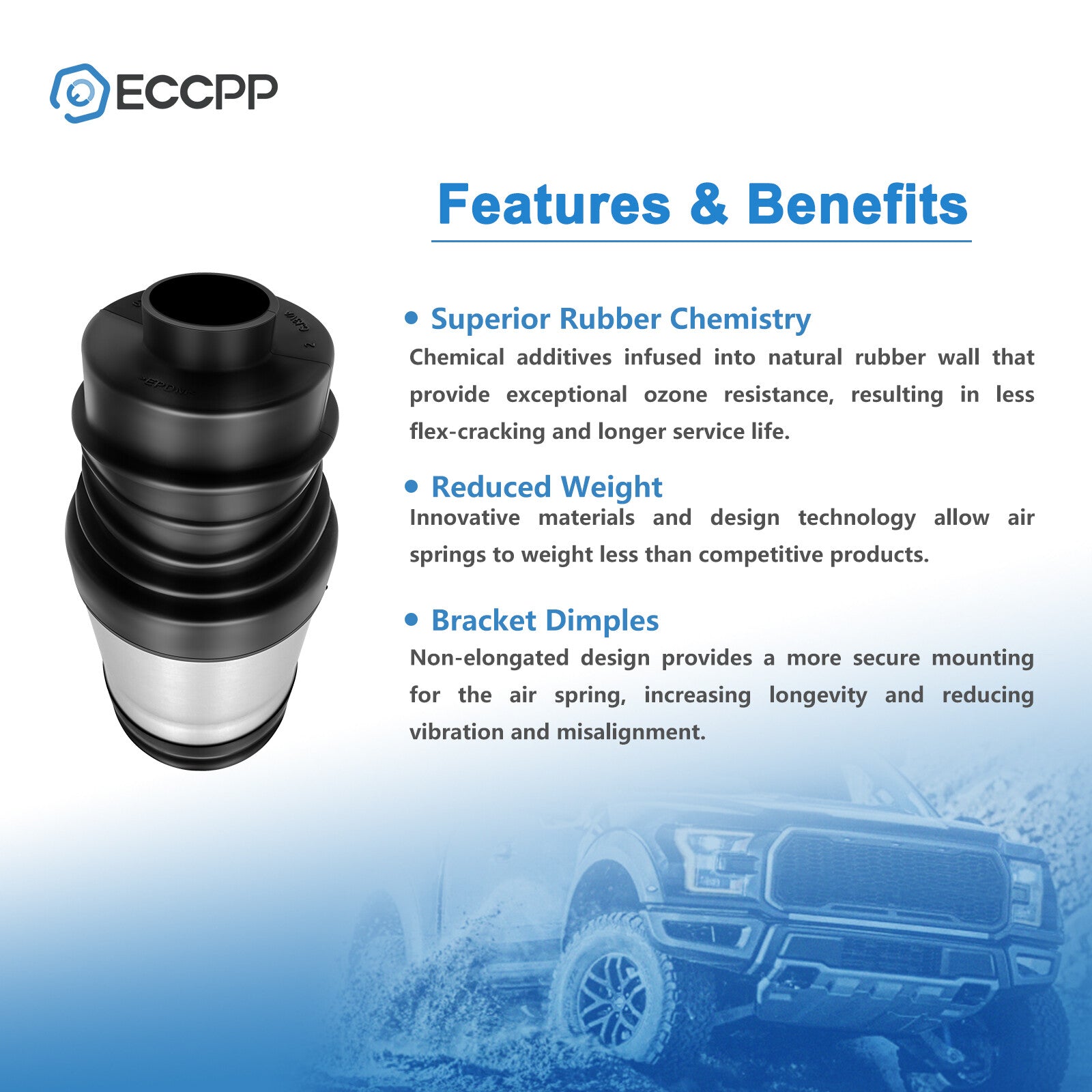 Rear Air Suspension Spring Bag For Range Rover Sport Land Rover LR3 4 Discovery 6B93BC-57