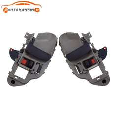 Pair Interior Door Handle Left & Right Gray For Chevy / GMC C1500 K2500 1995-99 6B93BC-57