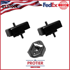 Engine Motor & Transmission Mount Set for Suzuki Samurai 1.3L 1985-1995 3PCS 6B93BC-57