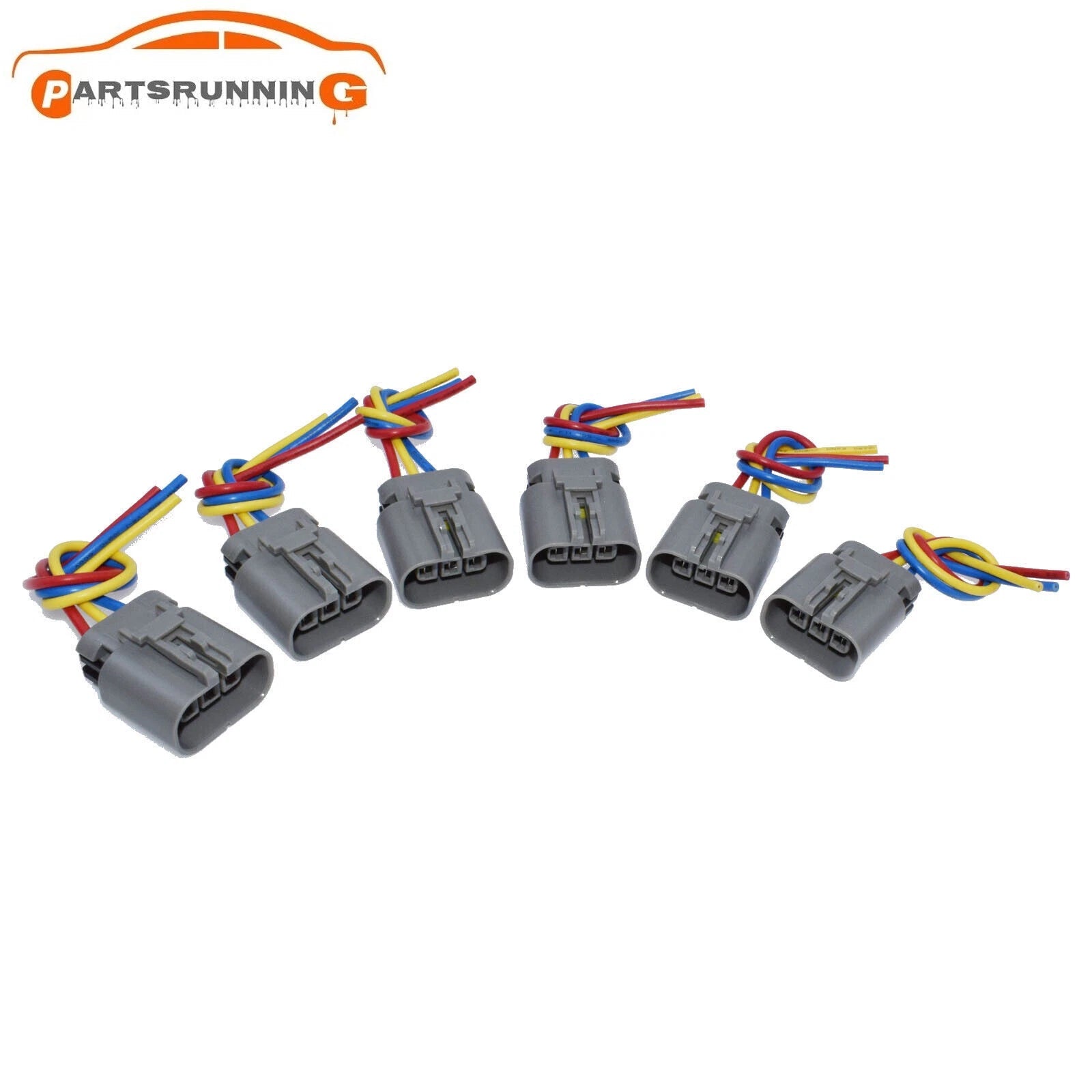 6PCS Ignition Coil Pack Wiring Connector For Nissan 300zx z32 Infiniti CI-IGN300 6B93BC-57
