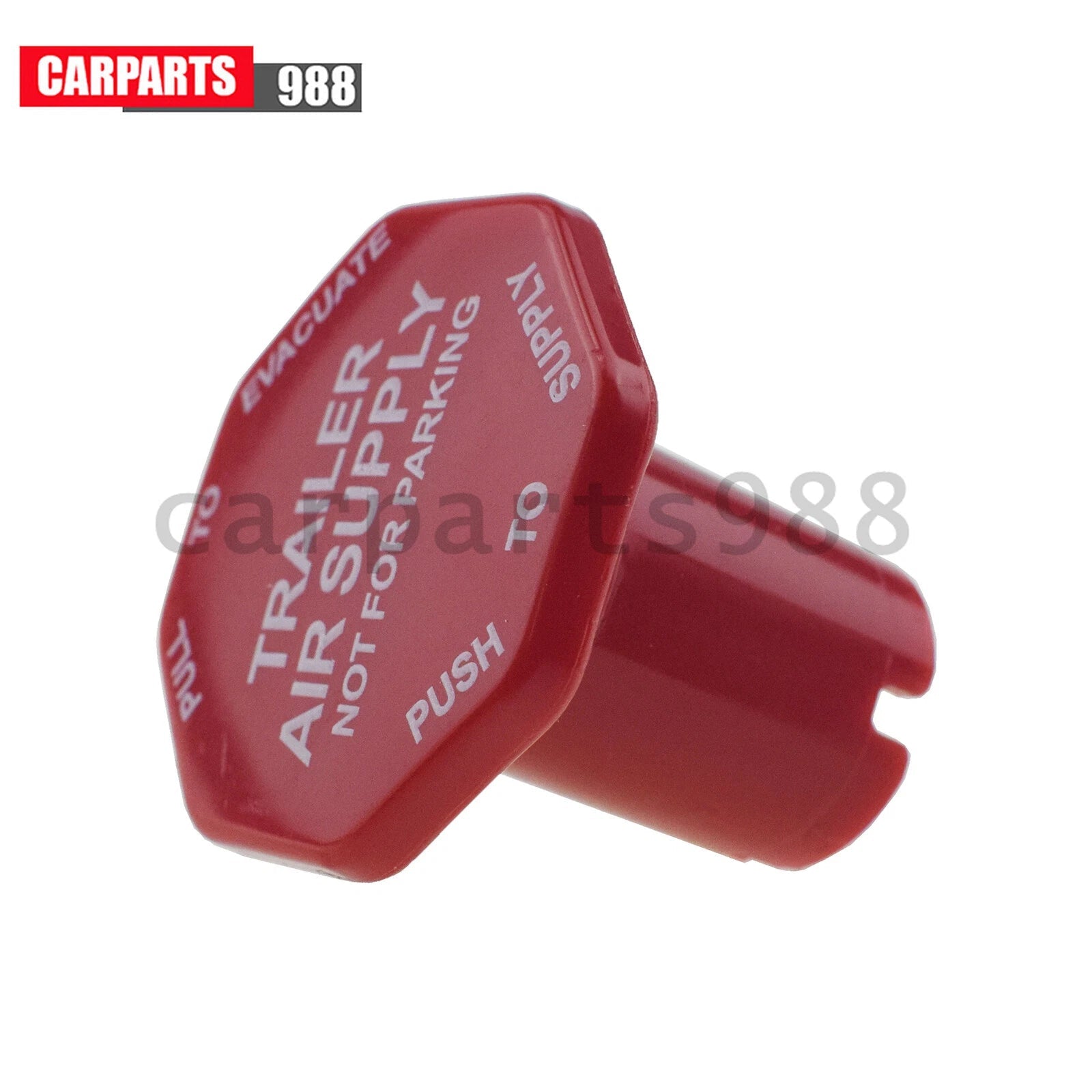MV3 Red Parking Brake Red Trailer Air Supply Knob 802627 298817 6B93BC-57