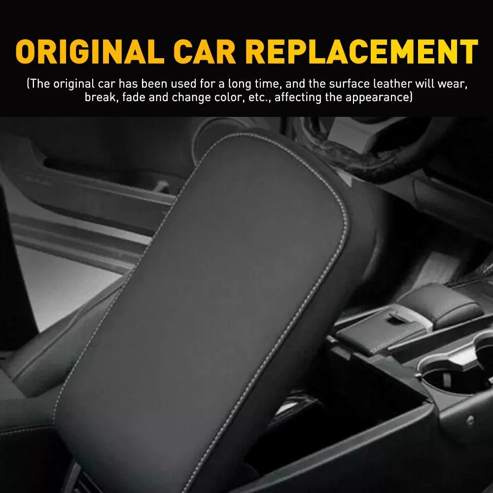 Leather For Lexus NX200t NX300 NX300h 2015-2021 Center Console Armrest Cover EOA 6B93BC-57