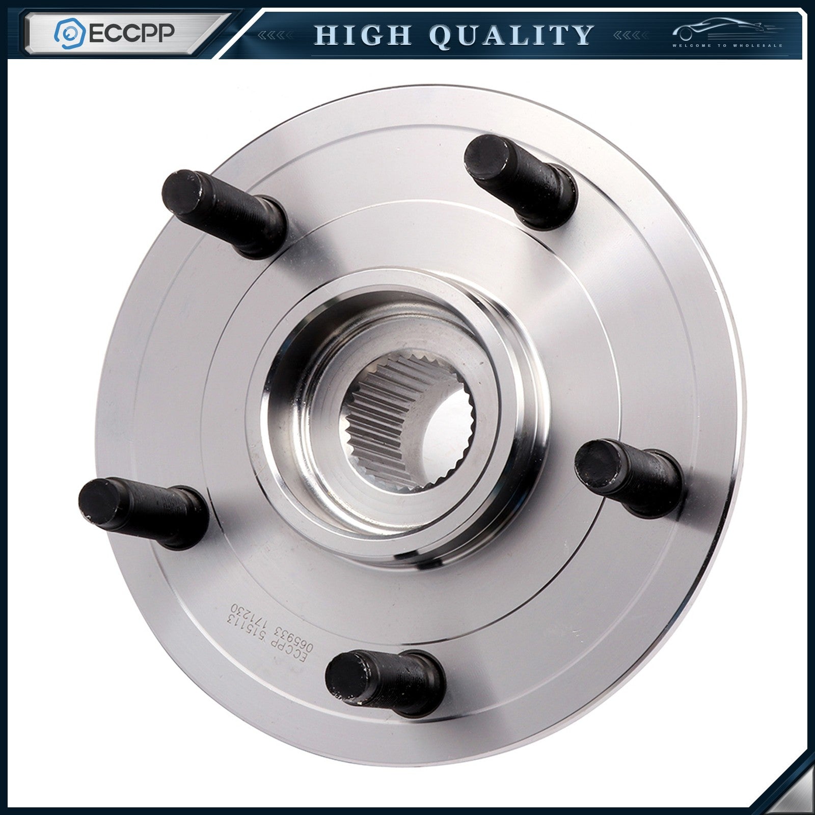 1X CV Axle + 1X Wheel Hub Bearing Front For 2006-2008 Dodge Ram 1500 4WD W/ ABS KOEEP