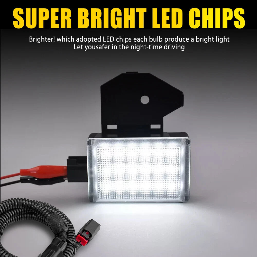 LED Under Hood Courtesy Light Lamp w/ Wiring Harness For 1998-07 Jeep Wrangler A 6B93BC-57
