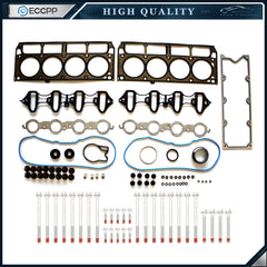 ECCPP Head Gasket Bolts Set For 02-04 Express Suburban 1500 GMC Savana 2500 4.8L ECCPP