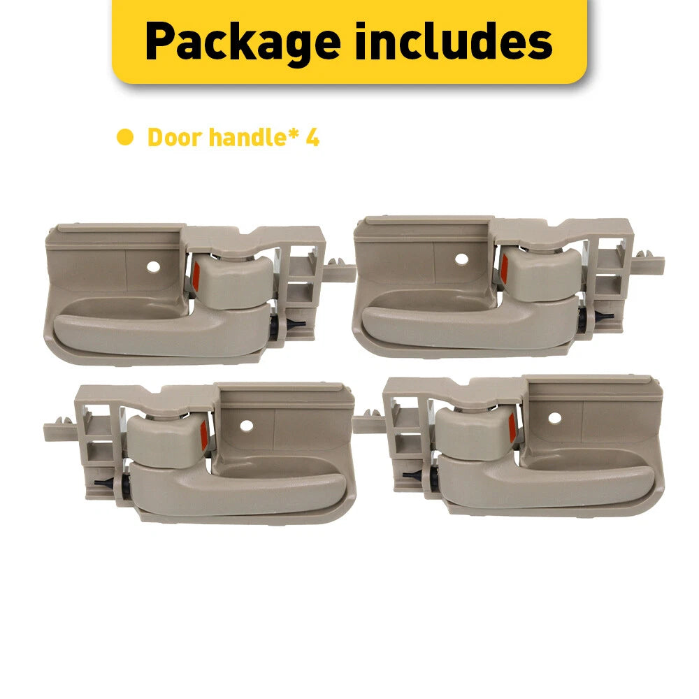 Interior Inside Door Handle Front Rear For 2003-2008 Toyota Corolla Matrix EOA 6B93BC-57