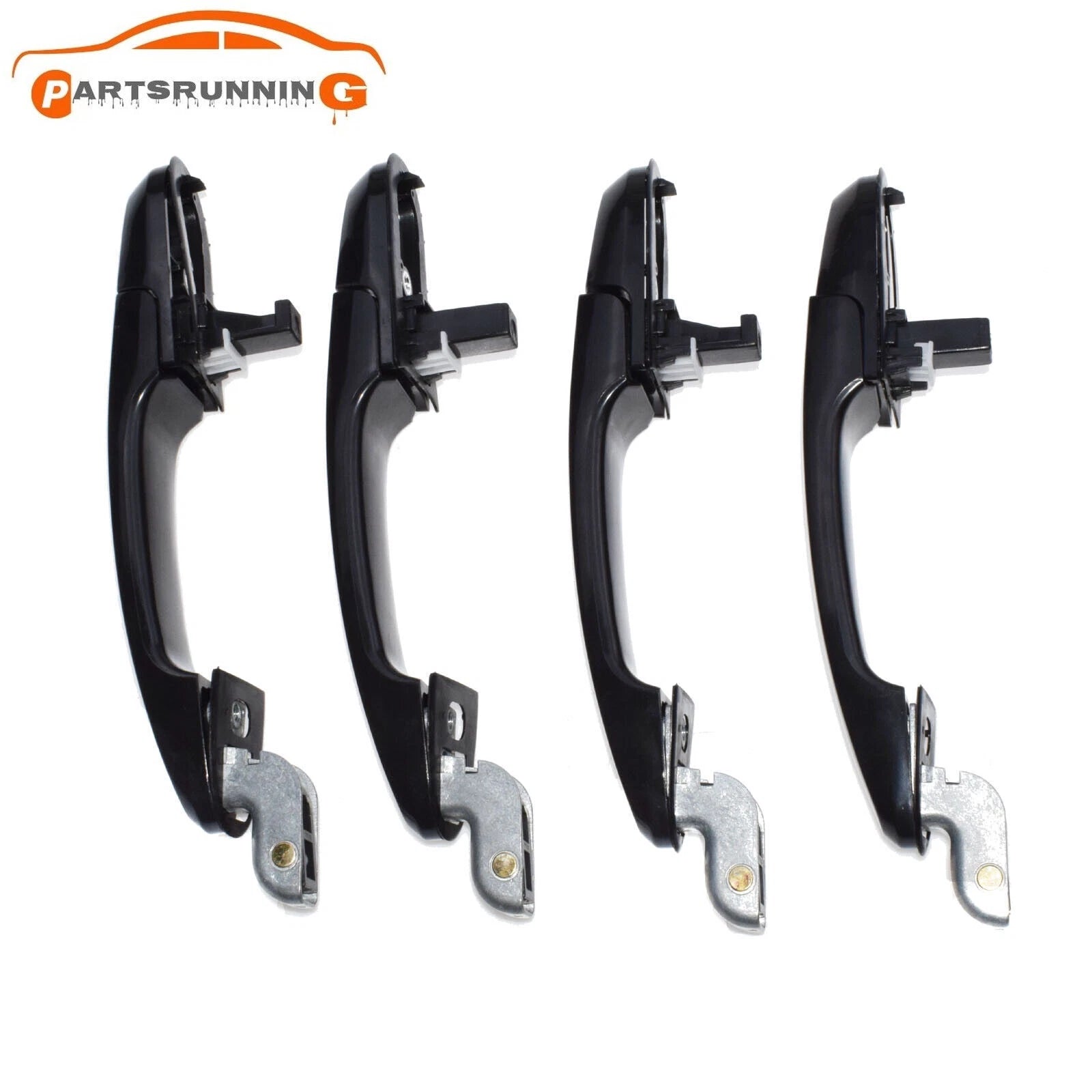 4x Front Rear LH RH Exterior Door Handle for 2005-09 Hyundai Tucson 82650-2E020 6B93BC-57