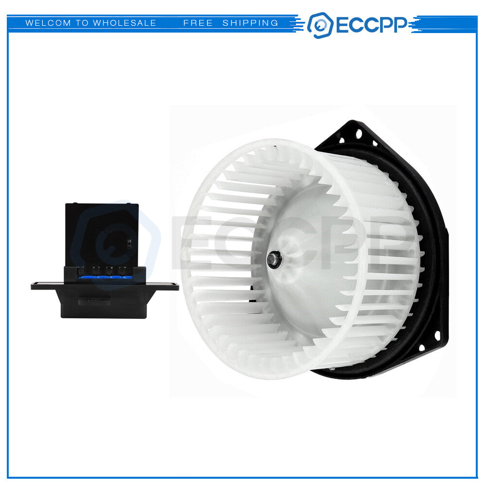 A/C Heater Blower Motor and Resistor For 1995-99 Nissan Maxima 96-04 Pathfinder 6B93BC-57